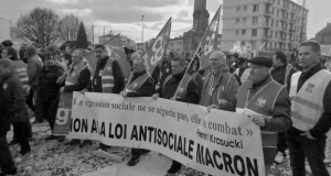 Manifestation départementale à Rouen contre les licenciements le 17 février dernier