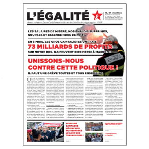 Abonnement à l'Egalité (envoi postal)