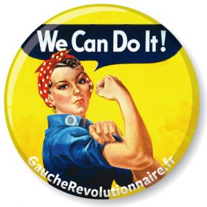 Badge Rosie la riveteuse (We can do it !)