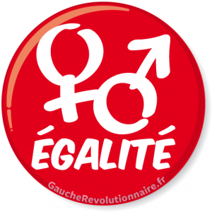 Égalité Femmes/Hommes - Rouge