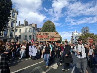 Manif étudiants